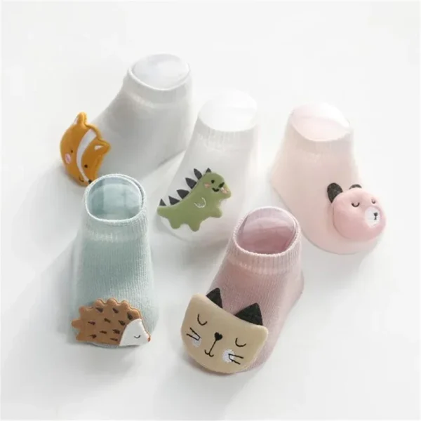Cotton Baby Sock Cartoon Animal Newborn Sock Non-slip Children's Autumn and Winter Socks Children Baby Socks Kids Sock 2025